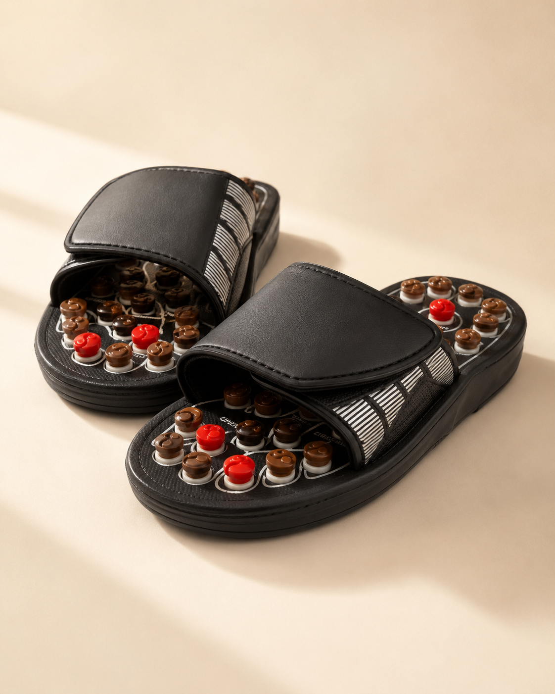 Kaivor Acupoint Massage Slippers — Rotating Reflexology Relief